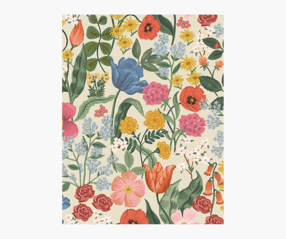 Blossom Wallpaper Sample - Cream - Peel and Stick Wallpaper