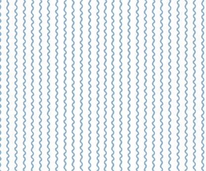 Rickrack Wallpaper - Blue