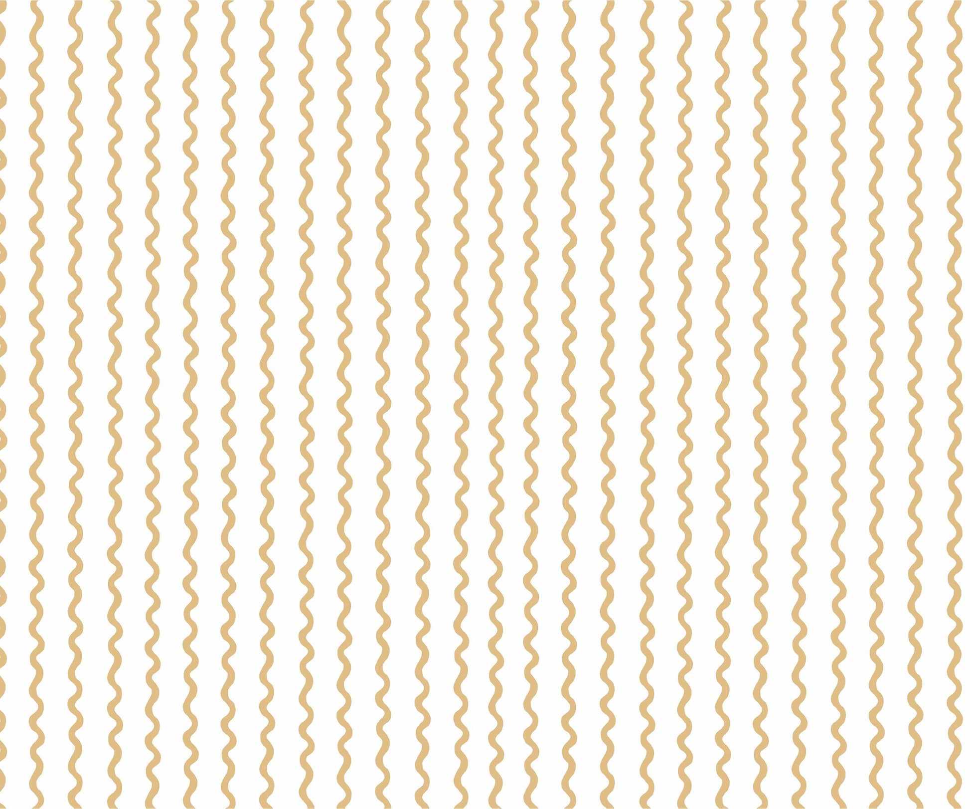 Rickrack Wallpaper - Metallic Gold