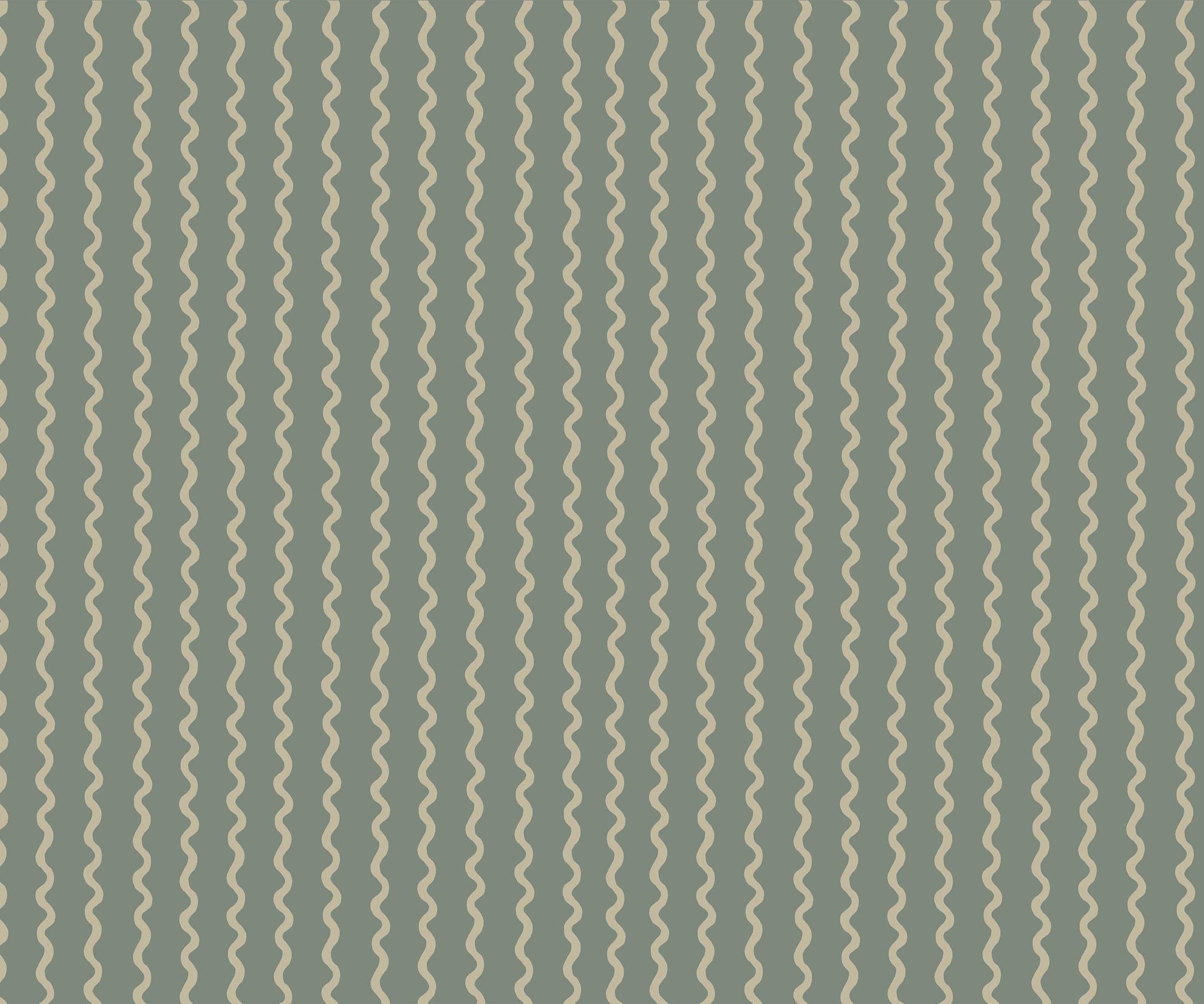 Rickrack Wallpaper - Moss