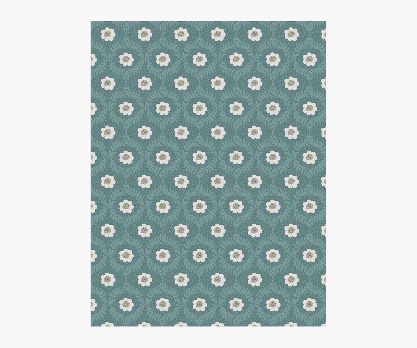 Emma Wallpaper Sample - Slate - Peel and Stick Wallpaper