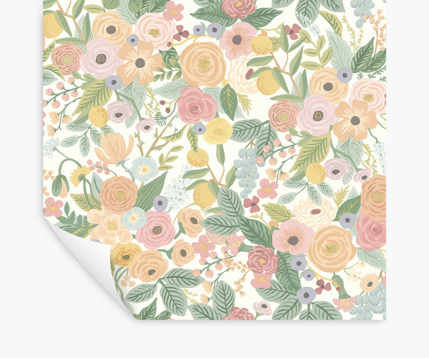 Garden Party Peel & Stick Wallpaper - Pastel Multi - Peel and Stick Wallpaper