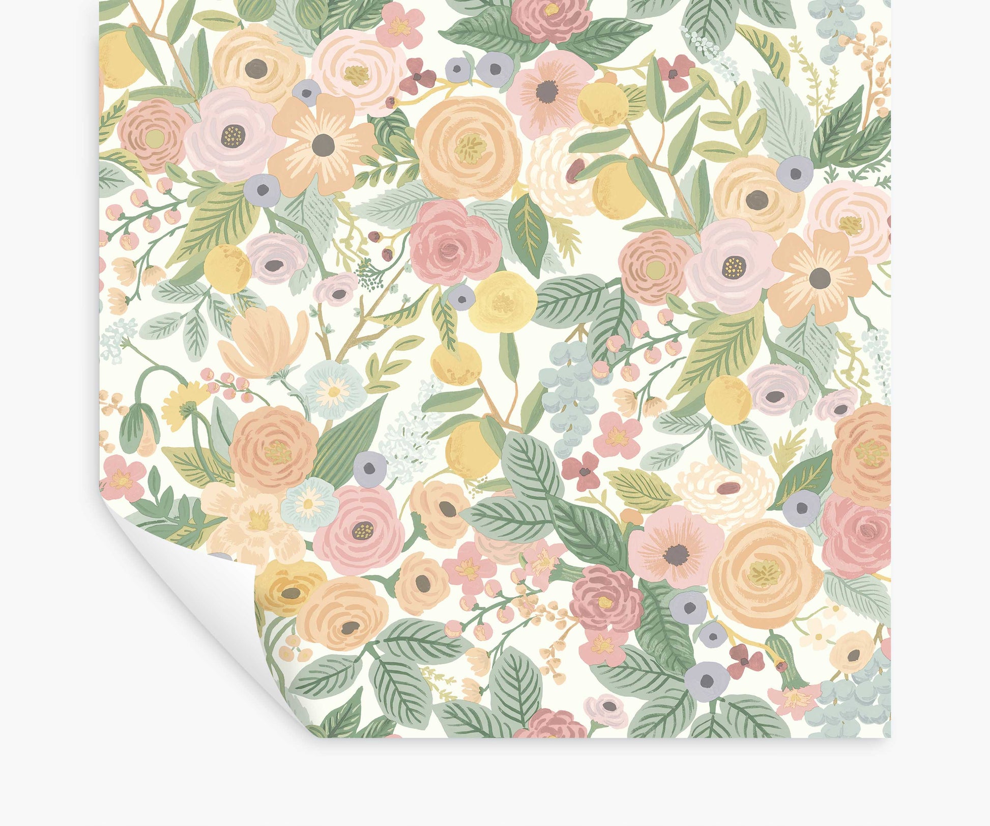 Garden Party Peel & Stick Wallpaper - Pastel Multi - Peel and Stick Wallpaper