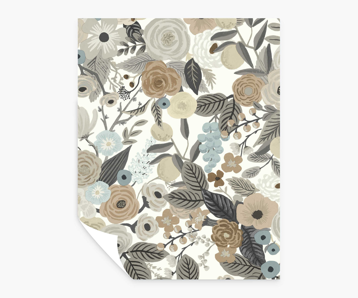 Garden Party Peel & Stick Wallpaper Sample - Linen Multi - Peel and Stick Wallpaper