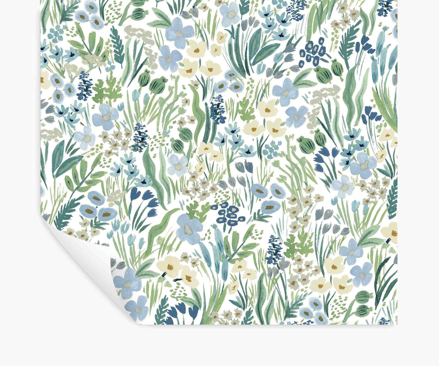 Lea Peel & Stick Wallpaper - Indigo - Peel and Stick Wallpaper