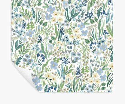 Lea Peel & Stick Wallpaper - Indigo - Peel and Stick Wallpaper