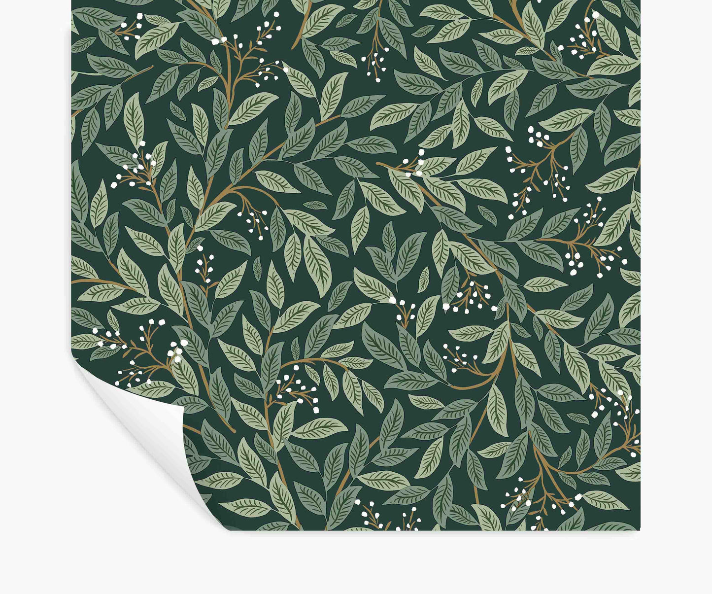 Willowberry Peel & Stick Wallpaper - Emerald - Peel and Stick Wallpaper