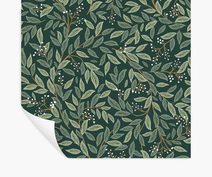 Willowberry Peel & Stick Wallpaper - Emerald - Peel and Stick Wallpaper