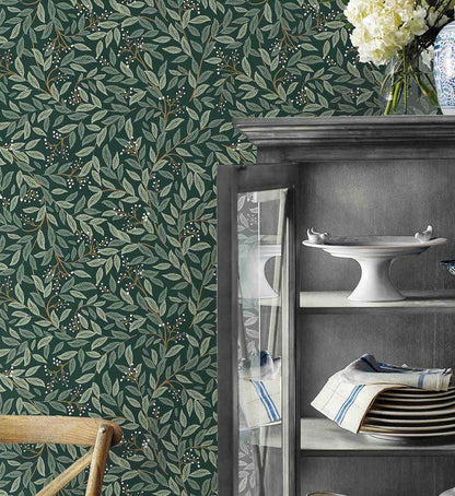 Willowberry Peel & Stick Wallpaper - Emerald