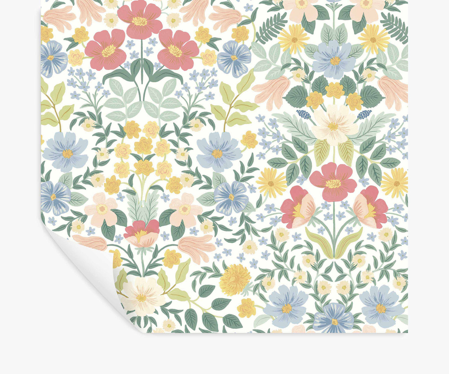 Bramble Garden Peel & Stick Wallpaper - Pastel Multi - Peel and Stick Wallpaper