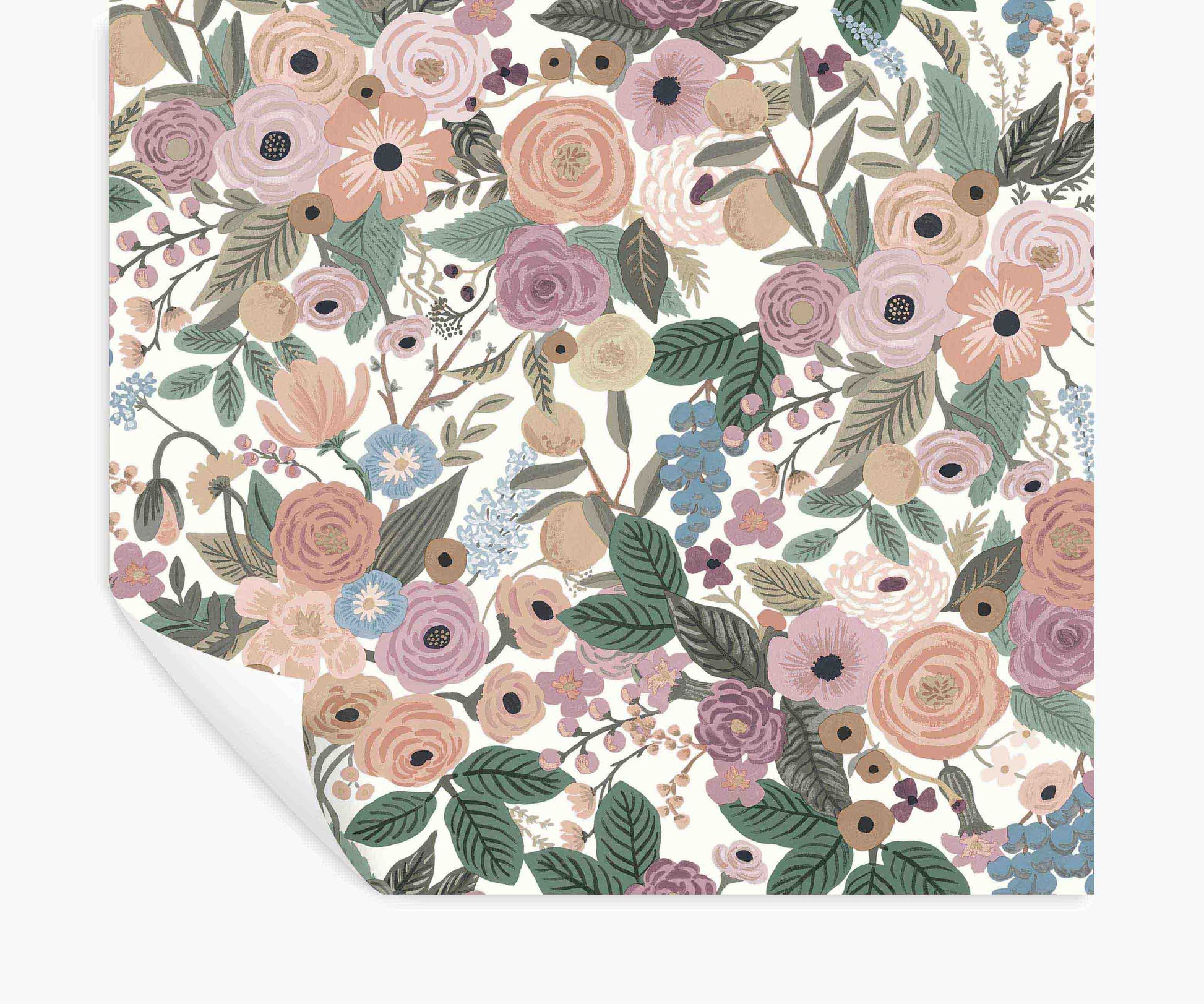 Garden Party Peel & Stick Wallpaper - Blush Multi - Peel and Stick Wallpaper