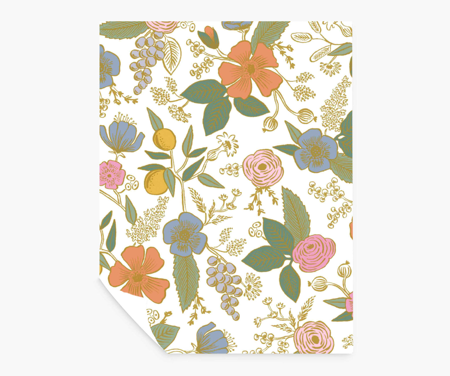 Colette Peel & Stick Wallpaper Sample - Rose Multi - Peel and Stick Wallpaper