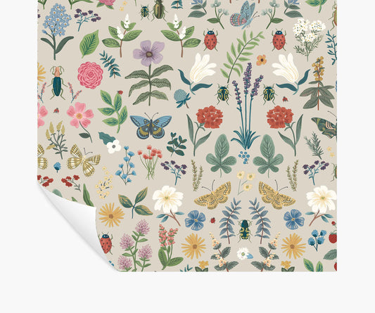 Curio Peel & Stick Wallpaper - Linen - Peel and Stick Wallpaper