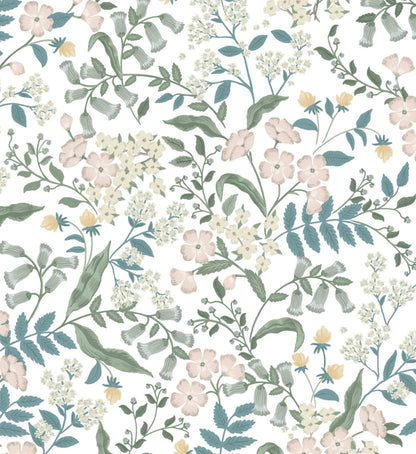 Sweetbrier Peel & Stick Wallpaper - Blush