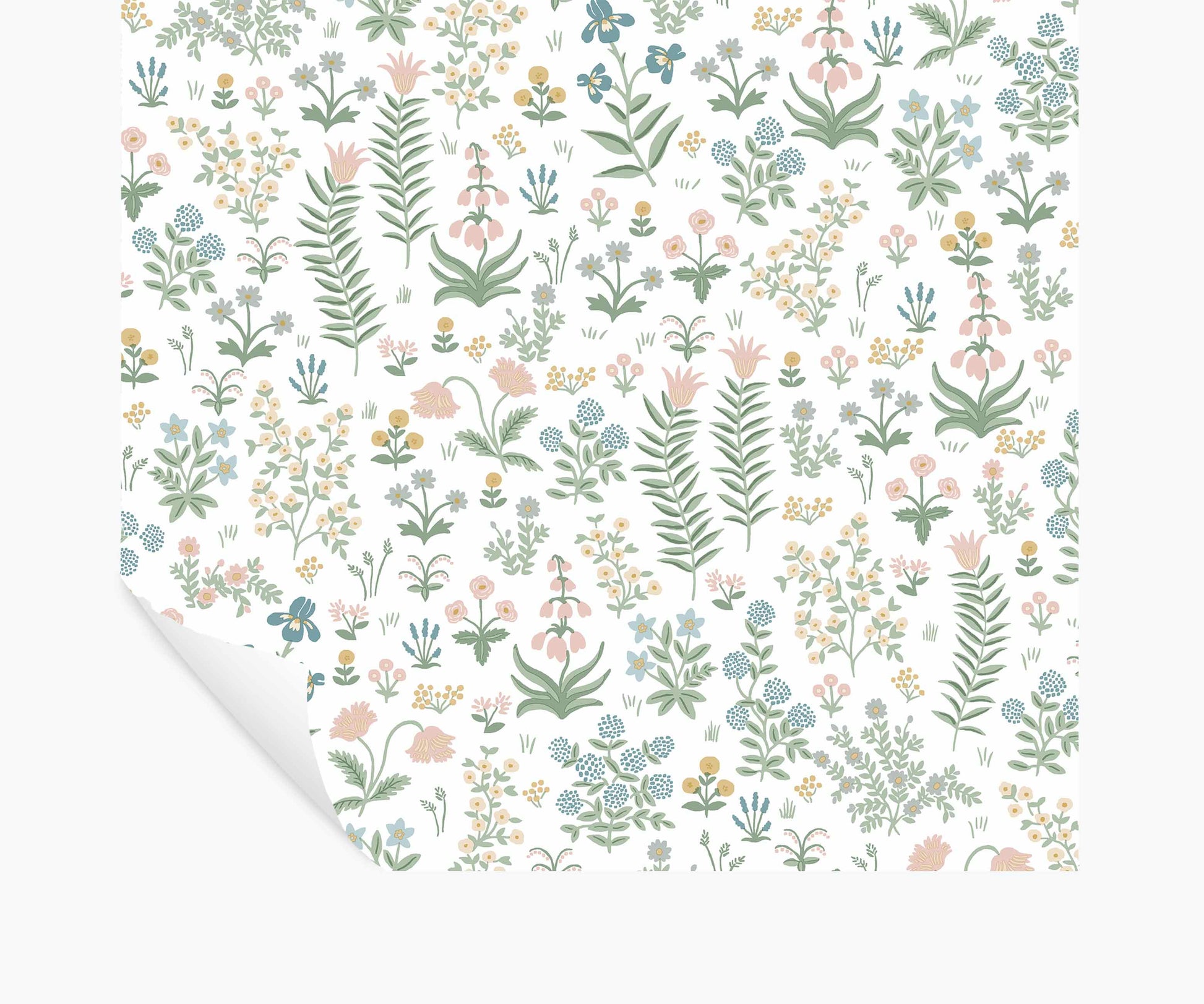 Menagerie Garden Peel & Stick Wallpaper - Blush Multi - Peel and Stick Wallpaper