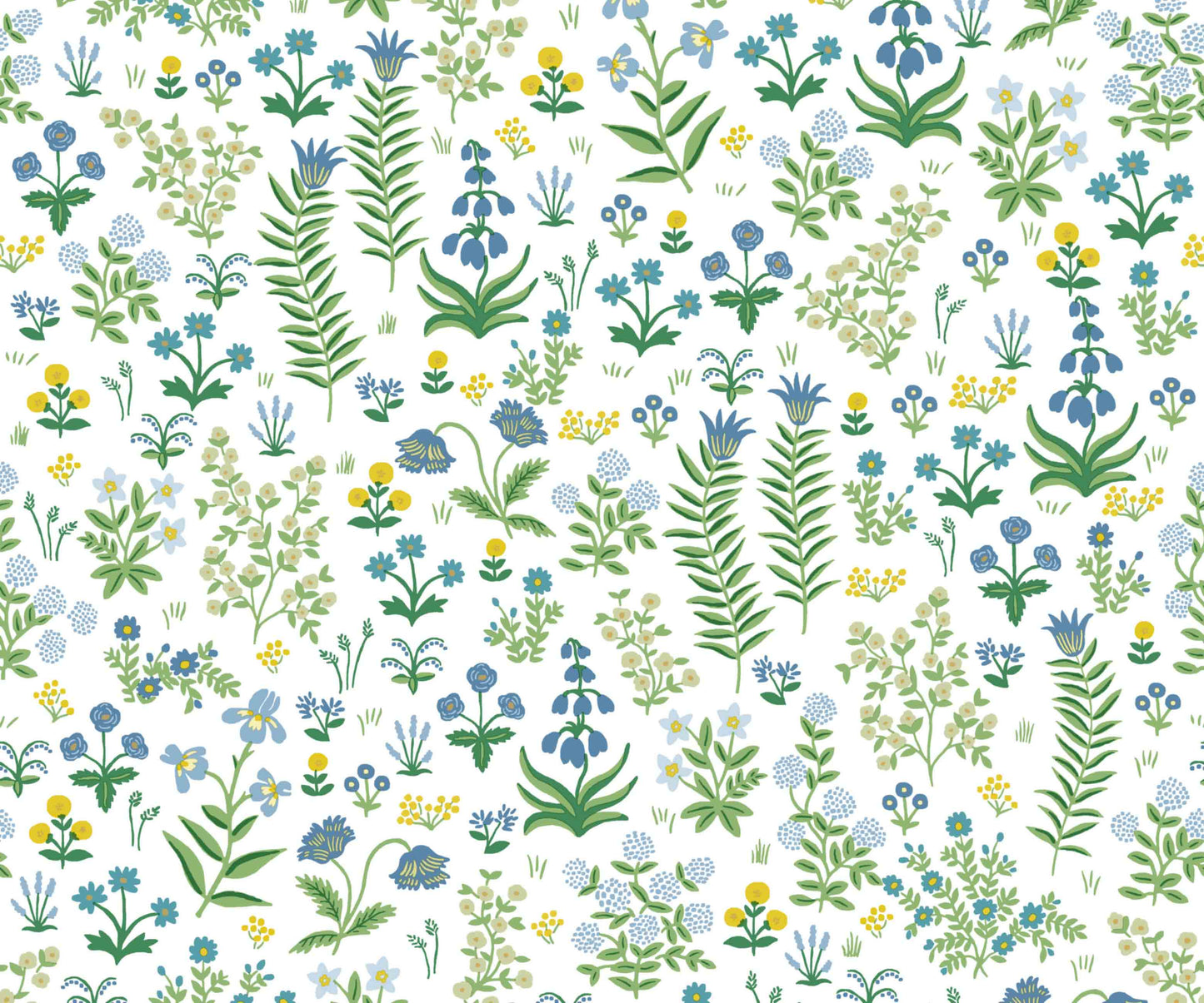 Menagerie Garden Peel & Stick Wallpaper - Blue Multi